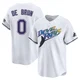Tampa Bay Rays ＃0 Slater de Brun Youth Limited Throwback Cooperstown Jersey - White