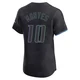 Tampa Bay Rays ＃10 Coco Montes Men's Elite 2024 City Connect Jersey - Charcoal