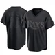 Tampa Bay Rays ＃10 Coco Montes Men's Replica Pitch Fashion Jersey - Black