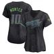Tampa Bay Rays ＃10 Coco Montes Women's Limited 2024 City Connect Jersey - Charcoal