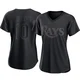 Tampa Bay Rays ＃10 Coco Montes Women's Replica Pitch Fashion Jersey - Black