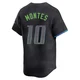 Tampa Bay Rays ＃10 Coco Montes Youth Limited 2024 City Connect Jersey - Charcoal