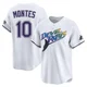 Tampa Bay Rays ＃10 Coco Montes Youth Limited Throwback Cooperstown Jersey - White