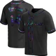 Tampa Bay Rays ＃14 Chandler Simpson Youth Replica Holographic Alternate Jersey - Black