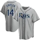 Tampa Bay Rays ＃14 Chandler Simpson Youth Replica Road Jersey - Gray