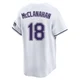 Tampa Bay Rays ＃18 Shane McClanahan Men's Limited Throwback Cooperstown Jersey - White