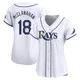 Tampa Bay Rays ＃18 Shane McClanahan Women's Limited Home Jersey - White