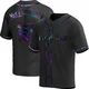 Tampa Bay Rays ＃18 Shane McClanahan Youth Replica Holographic Alternate Jersey - Black