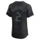 Tampa Bay Rays ＃2 Michael Martinez Men's Elite 2024 City Connect Jersey - Charcoal