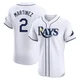 Tampa Bay Rays ＃2 Michael Martinez Men's Elite Home Jersey - White