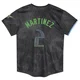 Tampa Bay Rays ＃2 Michael Martinez Men's Limited Toddler 2024 City Connect Jersey - Charcoal