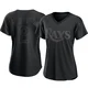 Tampa Bay Rays ＃2 Michael Martinez Women's Authentic Pitch Fashion Jersey - Black