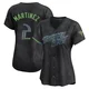 Tampa Bay Rays ＃2 Michael Martinez Women's Limited 2024 City Connect Jersey - Charcoal