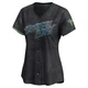 Tampa Bay Rays ＃2 Michael Martinez Women's Limited 2024 City Connect Jersey - Charcoal