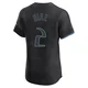 Tampa Bay Rays ＃2 Yandy Diaz Men's Elite 2024 City Connect Jersey - Charcoal