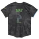 Tampa Bay Rays ＃2 Yandy Diaz Men's Limited Toddler 2024 City Connect Jersey - Charcoal