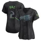 Tampa Bay Rays ＃2 Yandy Diaz Women's Limited 2024 City Connect Jersey - Charcoal