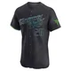 Tampa Bay Rays ＃20 Stuart Fairchild Men's Elite 2024 City Connect Jersey - Charcoal