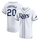 Tampa Bay Rays ＃20 Stuart Fairchild Men's Elite Home Jersey - White