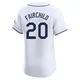 Tampa Bay Rays ＃20 Stuart Fairchild Men's Elite Home Jersey - White