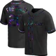 Tampa Bay Rays ＃20 Stuart Fairchild Men's Replica Holographic Alternate Jersey - Black