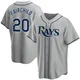 Tampa Bay Rays ＃20 Stuart Fairchild Youth Replica Road Jersey - Gray
