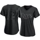 Tampa Bay Rays ＃22 Chris Mazza Women's Authentic Pitch Fashion Jersey - Black