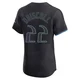 Tampa Bay Rays ＃22 Logan Driscoll Men's Elite 2024 City Connect Jersey - Charcoal