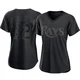 Tampa Bay Rays ＃22 Logan Driscoll Women's Replica Pitch Fashion Jersey - Black