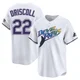 Tampa Bay Rays ＃22 Logan Driscoll Youth Limited Throwback Cooperstown Jersey - White