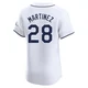 Tampa Bay Rays ＃28 Nick Martinez Men's Elite Home Jersey - White