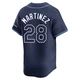 Tampa Bay Rays ＃28 Nick Martinez Men's Limited Away Jersey - Navy