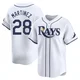 Tampa Bay Rays ＃28 Nick Martinez Men's Limited Home Jersey - White