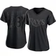 Tampa Bay Rays ＃28 Nick Martinez Women's Replica Pitch Fashion Jersey - Black