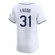 Tampa Bay Rays ＃31 Alex Faedo Men's Elite Home Jersey - White