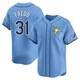 Tampa Bay Rays ＃31 Alex Faedo Men's Limited Alternate Jersey - Light Blue