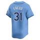 Tampa Bay Rays ＃31 Alex Faedo Men's Limited Alternate Jersey - Light Blue