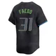 Tampa Bay Rays ＃31 Alex Faedo Youth Limited 2024 City Connect Jersey - Charcoal