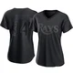 Tampa Bay Rays ＃34 Matt Thaiss Women's Authentic Pitch Fashion Jersey - Black