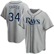 Tampa Bay Rays ＃34 Matt Thaiss Youth Replica Road Jersey - Gray