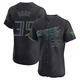 Tampa Bay Rays ＃35 Oliver Dunn Men's Elite 2024 City Connect Jersey - Charcoal