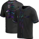 Tampa Bay Rays ＃35 Oliver Dunn Youth Replica Holographic Alternate Jersey - Black