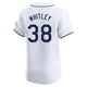 Tampa Bay Rays ＃38 Forrest Whitley Men's Elite Home Jersey - White
