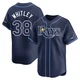 Tampa Bay Rays ＃38 Forrest Whitley Men's Limited Away Jersey - Navy
