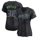 Tampa Bay Rays ＃38 Forrest Whitley Women's Limited 2024 City Connect Jersey - Charcoal