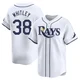 Tampa Bay Rays ＃38 Forrest Whitley Youth Limited Home Jersey - White