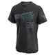 Tampa Bay Rays ＃39 Manuel Rodriguez Men's Elite 2024 City Connect Jersey - Charcoal