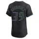 Tampa Bay Rays ＃39 Manuel Rodriguez Men's Elite 2024 City Connect Jersey - Charcoal