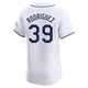Tampa Bay Rays ＃39 Manuel Rodriguez Men's Elite Home Jersey - White