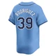 Tampa Bay Rays ＃39 Manuel Rodriguez Men's Limited Alternate Jersey - Light Blue